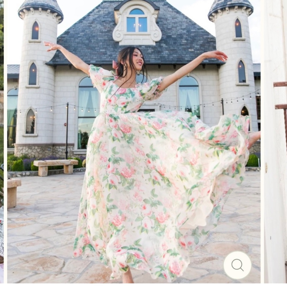 BNWT Ivy City Co Floral Fairy Tale Melody Maxi Dress